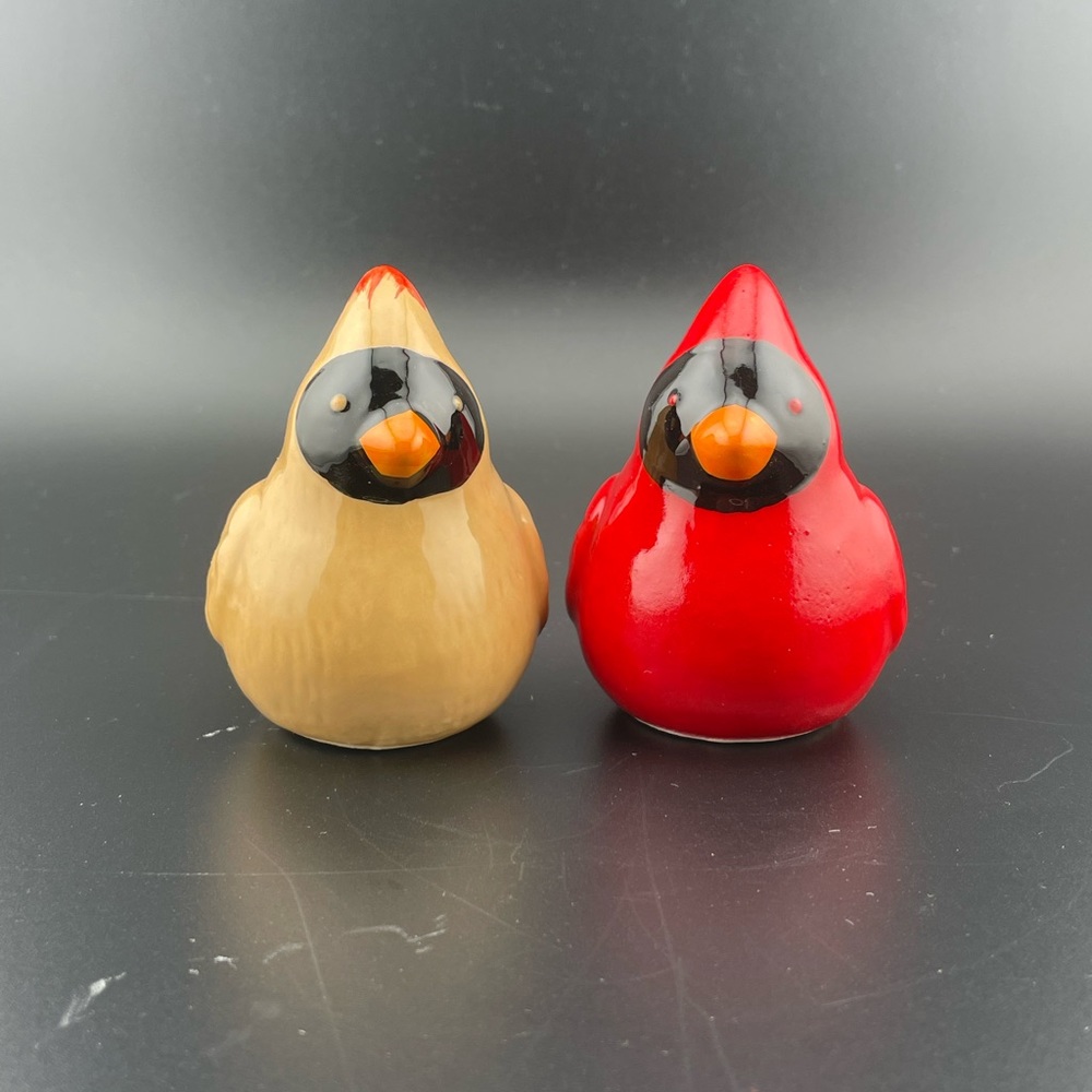 Collectible, Holiday Bird Salt and Pepper Shakers, by Hallmark